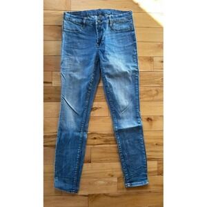 BLANK NYC Spray On Mid Rise Skinny Jeans Ankle Length Size 28